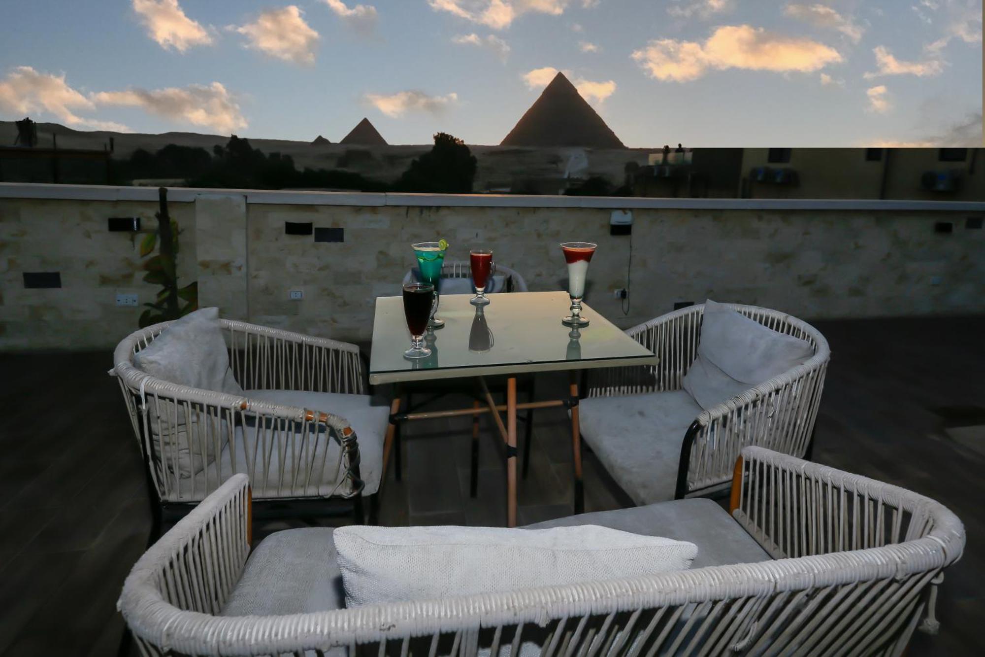 Pyramids Glory Inn Kafret el-Gabal Dış mekan fotoğraf