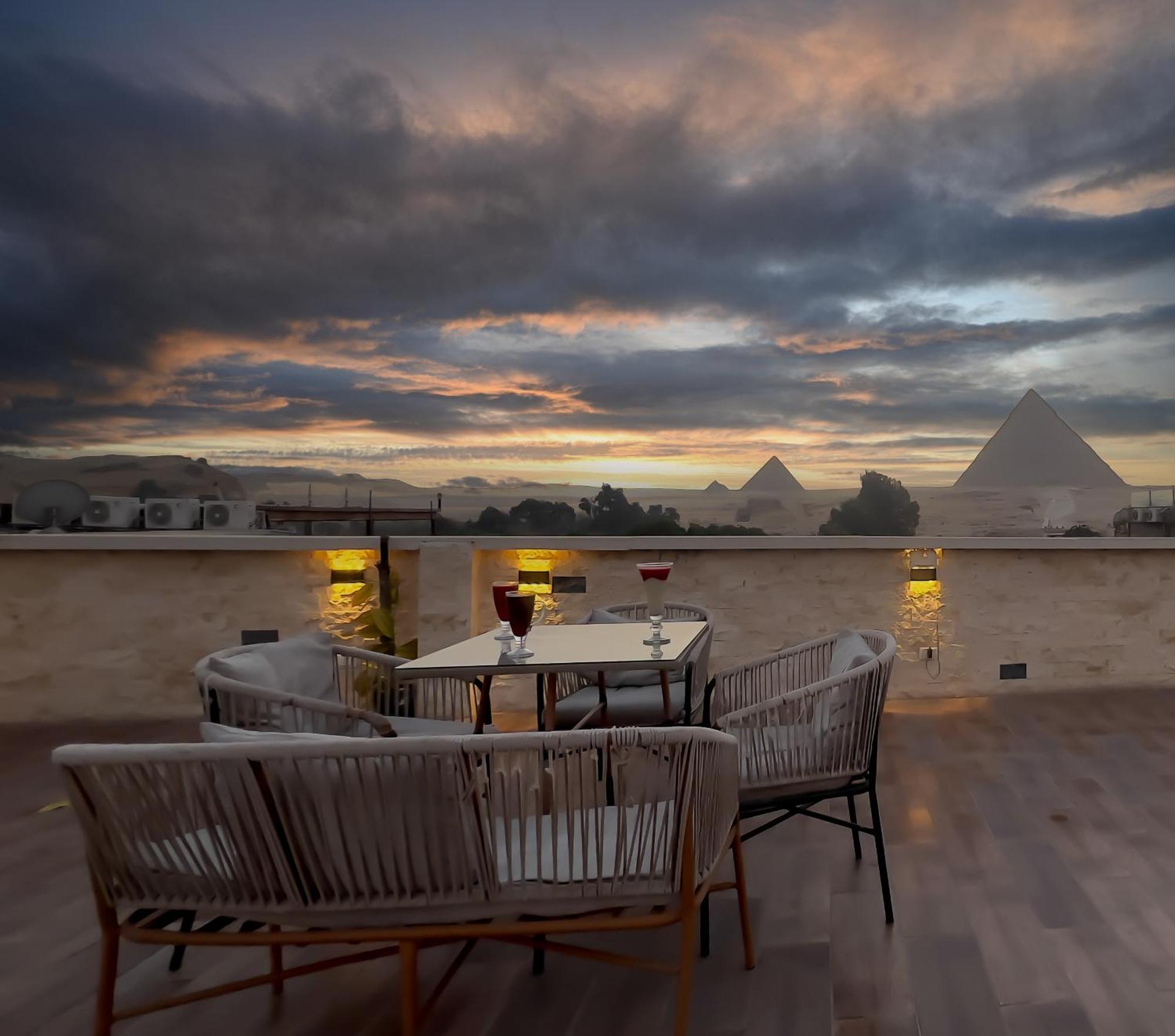 Pyramids Glory Inn Kafret el-Gabal Dış mekan fotoğraf